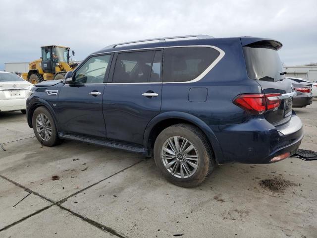 JN8AZ2NF7L9705126 - 2020 INFINITI QX80 LUXE BLUE photo 2