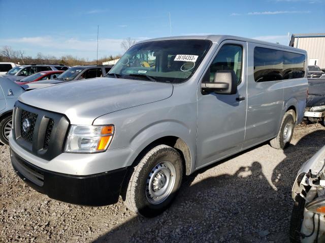 5BZBF0AA2JN852448 - 2018 NISSAN NV 3500 S SILVER photo 1