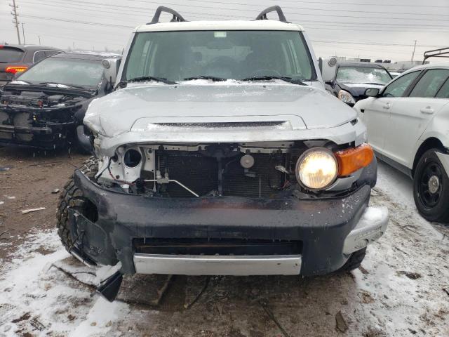 JTEBU11F670057928 - 2007 TOYOTA FJ CRUISER SILVER photo 5