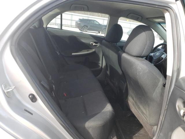 2T1BU4EE5AC521778 - 2010 TOYOTA COROLLA BASE SILVER photo 10