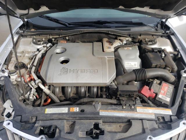 3LNDL2L35CR820147 - 2012 LINCOLN MKZ HYBRID SILVER photo 11