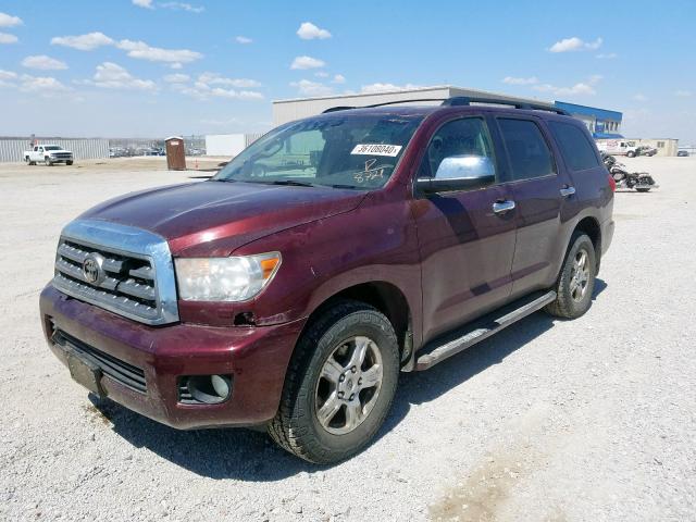 5TDBY68A58S008721 - 2008 TOYOTA SEQUOIA LIMITED  photo 2