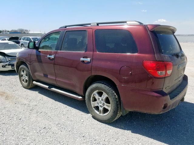5TDBY68A58S008721 - 2008 TOYOTA SEQUOIA LIMITED  photo 3