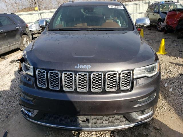 1C4RJFJG1HC847512 - 2017 JEEP GRAND CHER SUMMIT GRAY photo 5