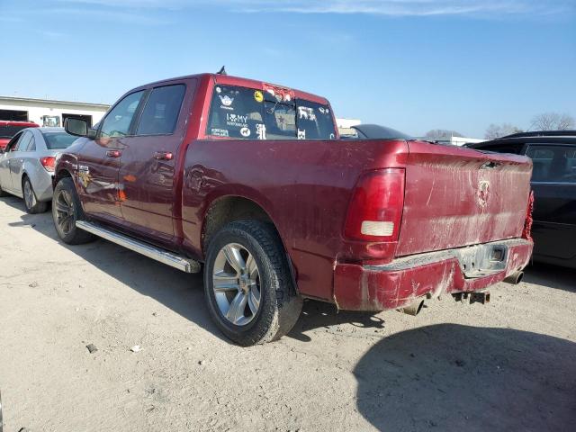 1C6RR6MT8FS567260 - 2015 RAM 1500 SPORT MAROON photo 2