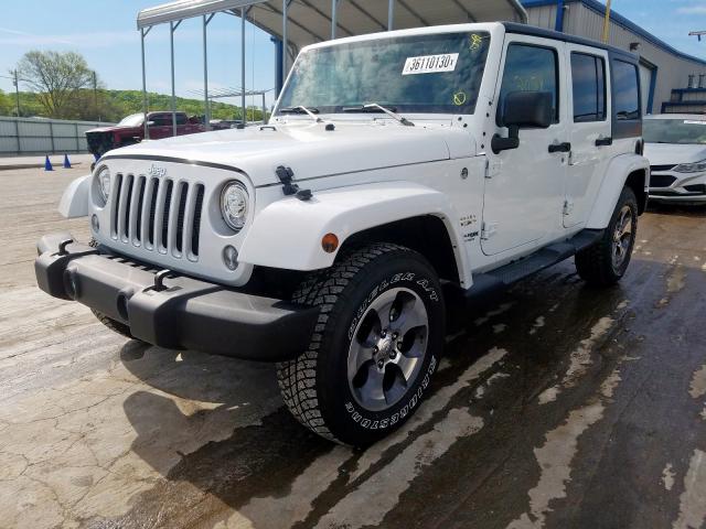 1C4BJWEG6JL816984 - 2018 JEEP WRANGLER UNLIMITED SAHARA  photo 2