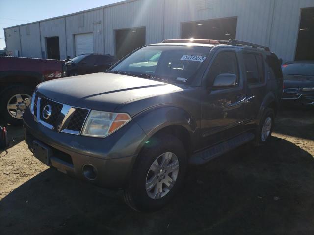 5N1AR18U06C667001 - 2006 NISSAN PATHFINDER LE GRAY photo 1