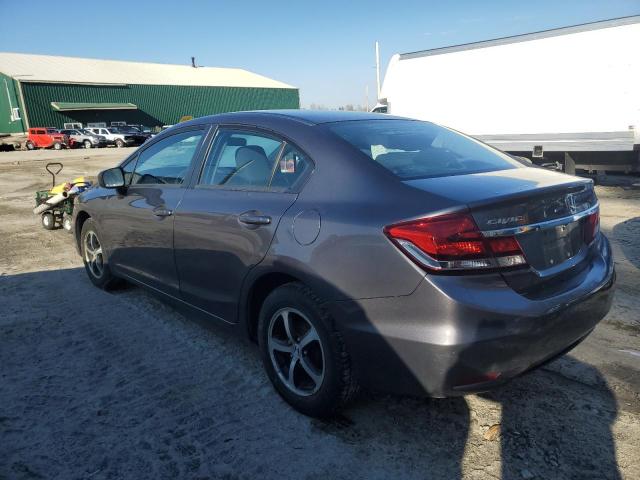 19XFB2F79FE220290 - 2015 HONDA CIVIC SE GRAY photo 2