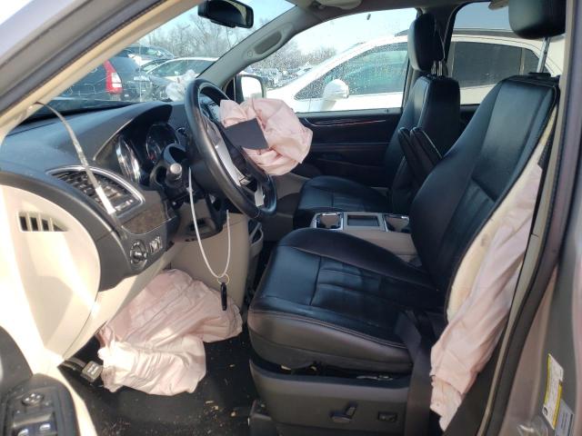 2C4RC1BGXER133019 - 2014 CHRYSLER TOWN & COU TOURING SILVER photo 7