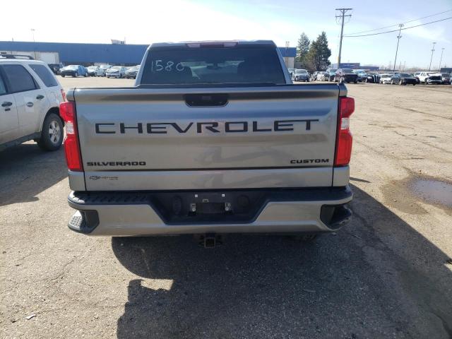 3GCPYBEK2LG191580 - 2020 CHEVROLET SILVERADO K1500 CUSTOM GRAY photo 6