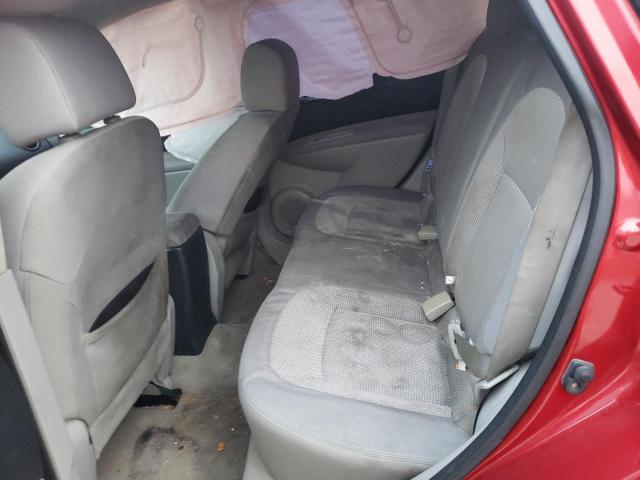 JN8AS5MV4CW414311 - 2012 NISSAN ROGUE S მუქწითელი ფოტო 10