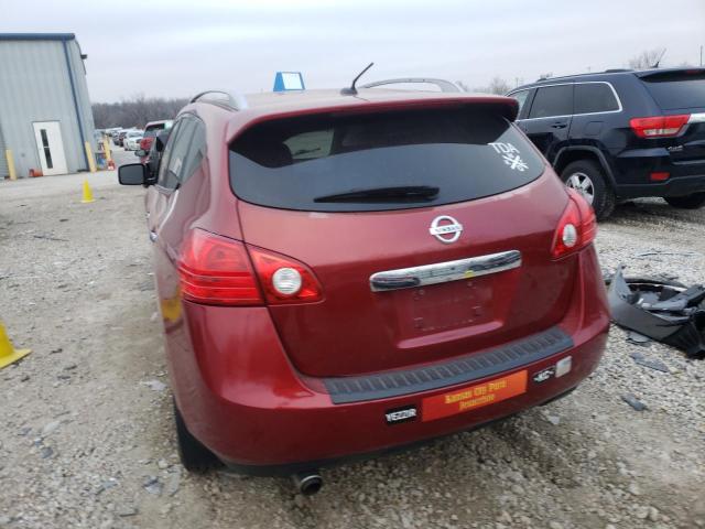 JN8AS5MV4CW414311 - 2012 NISSAN ROGUE S მუქწითელი ფოტო 6