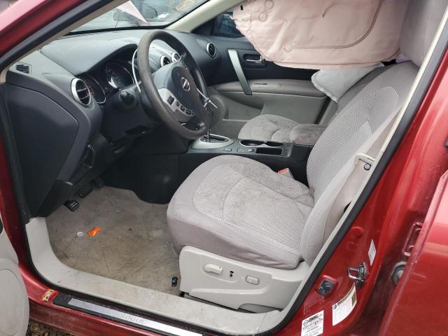 JN8AS5MV4CW414311 - 2012 NISSAN ROGUE S მუქწითელი ფოტო 7