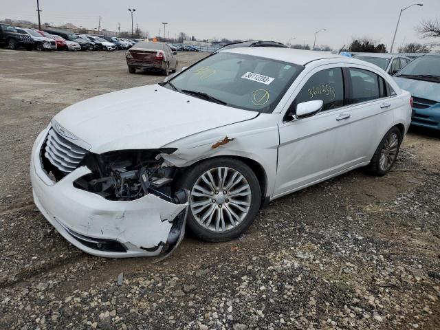 1C3CCBCG0DN575558 - 2013 CHRYSLER 200 LIMITED WHITE photo 1