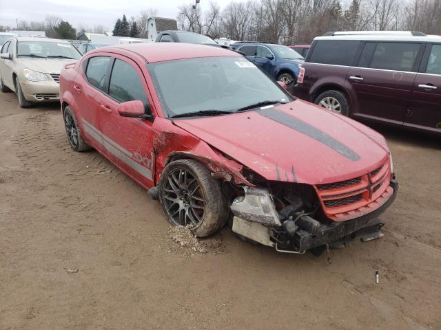 1C3CDZCB6CN198632 - 2012 DODGE AVENGER SXT RED photo 4