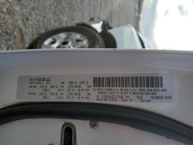 3C63R3HL6GG127836 - 2016 RAM 3500 SLT WHITE photo 12