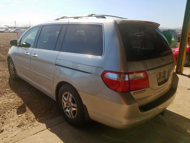 5FNRL38667B425548 - 2007 HONDA ODYSSEY EXL  photo 3