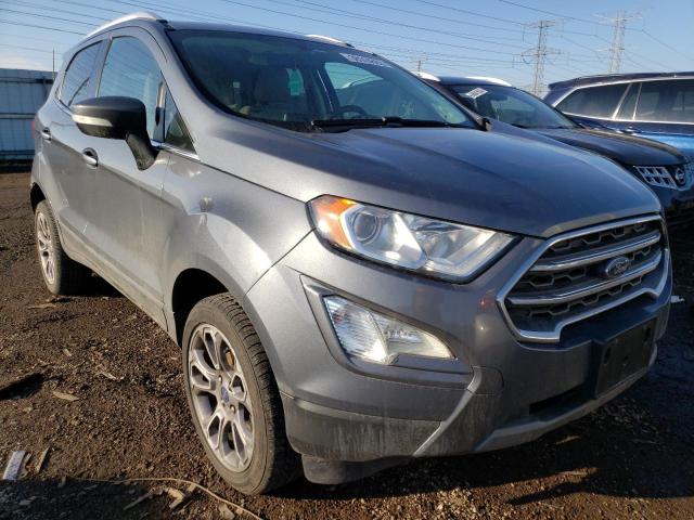 MAJ6S3KL0KC260371 - 2019 FORD ECOSPORT TITANIUM GRAY photo 4