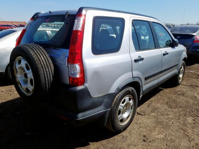 JHLRD78526C037002 - 2006 HONDA CR-V LX  photo 4