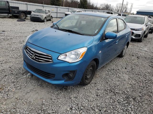 ML32F3FJ5KHF10718 - 2019 MITSUBISHI MIRAGE G4 ES ლურჯი ფოტო 1