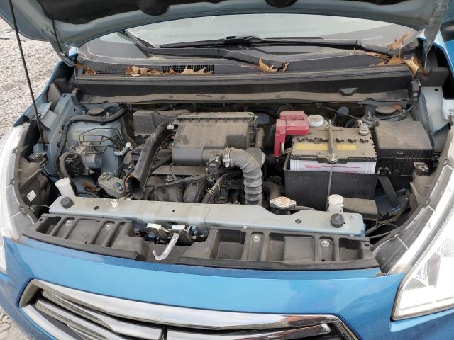 ML32F3FJ5KHF10718 - 2019 MITSUBISHI MIRAGE G4 ES ლურჯი ფოტო 11