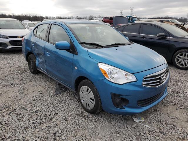 ML32F3FJ5KHF10718 - 2019 MITSUBISHI MIRAGE G4 ES ლურჯი ფოტო 4