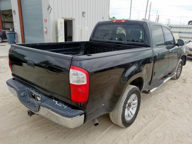 5TBET34106S511420 - 2006 TOYOTA TUNDRA DOUBLE CAB SR5  photo 4