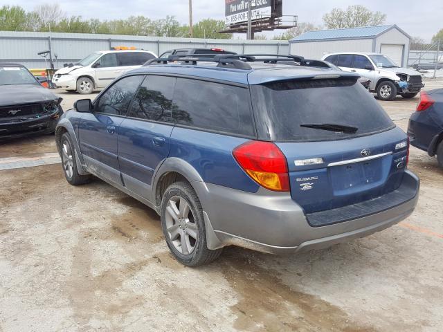 4S4BP86C674329515 - 2007 SUBARU LEGACY OUTBACK 3.0R LL BEAN  photo 3