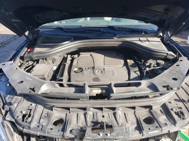 4JGDA5HB8CA078411 - 2012 MERCEDES-BENZ ML 350 4MATIC BLACK photo 11