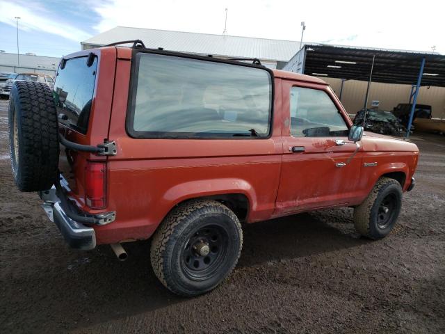 1FMCU14T4HUA51299 - 1987 FORD BRONCO II RED photo 3