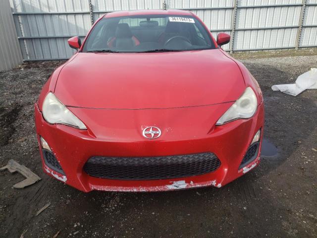 JF1ZNAA13D2728112 - 2013 TOYOTA SCION FR-S RED photo 5