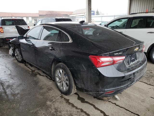 1G1ZF5SU1KF149383 - 2019 CHEVROLET MALIBU HYBRID BLACK photo 2