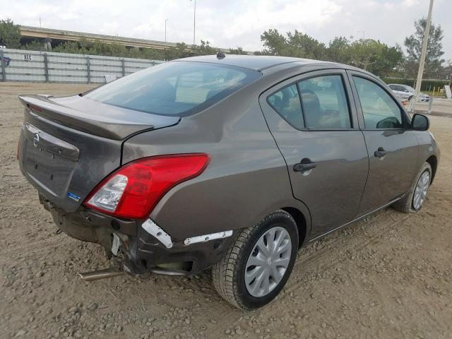 3N1CN7AP9EL850810 - 2014 NISSAN VERSA S  photo 4