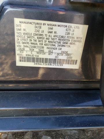 1N4AL21E68C253289 - 2008 NISSAN ALTIMA 2.5 GRAY photo 12