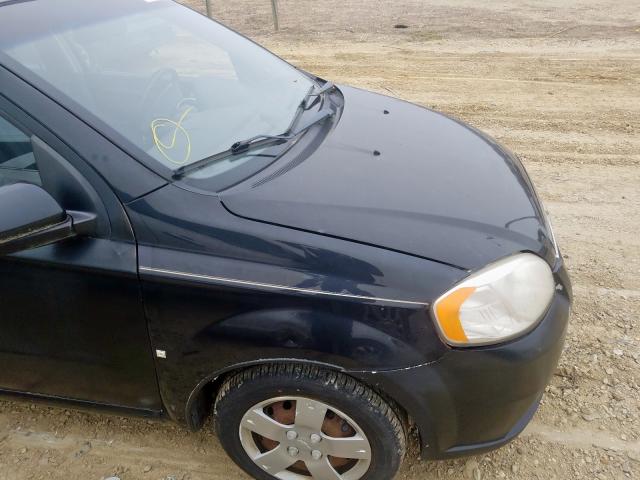 KL1TD56E99B601790 - 2009 CHEVROLET AVEO LS  ფოტო 10