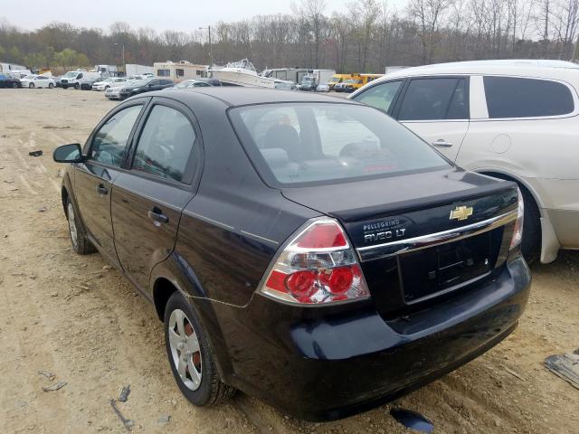 KL1TD56E99B601790 - 2009 CHEVROLET AVEO LS  ფოტო 3