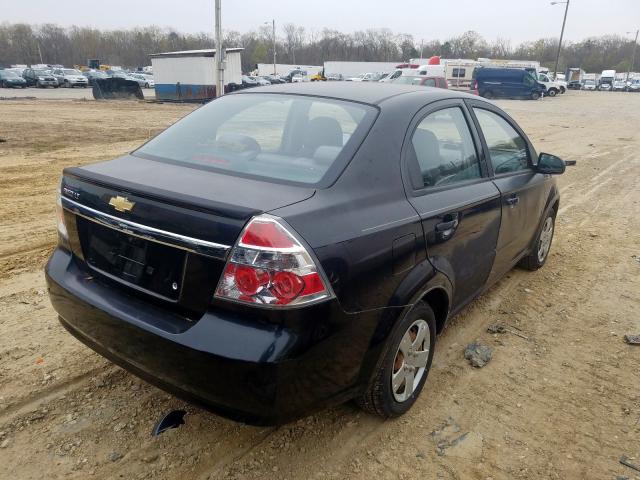 KL1TD56E99B601790 - 2009 CHEVROLET AVEO LS  ფოტო 4