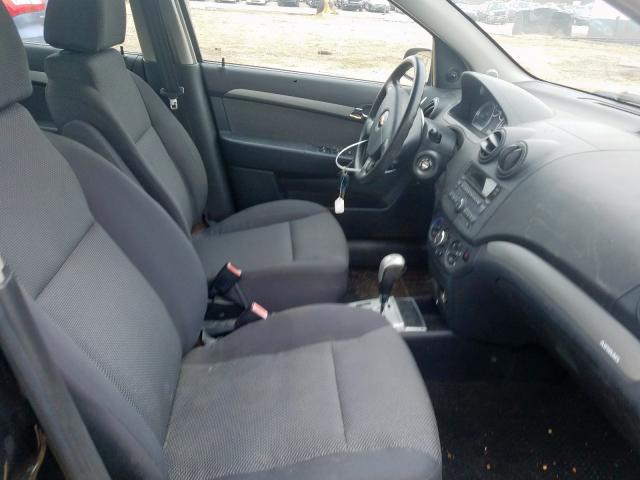 KL1TD56E99B601790 - 2009 CHEVROLET AVEO LS  ფოტო 5
