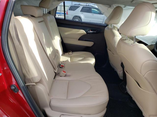 5TDHZRBH6NS572131 - 2022 TOYOTA HIGHLANDER XLE RED photo 11