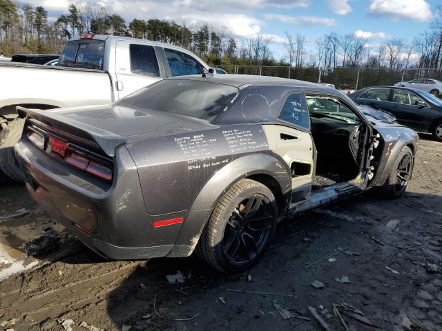 2C3CDZFJ5MH555408 - 2021 DODGE CHALLENGER R/T SCAT PACK GRAY photo 3