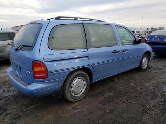 2FMDA5146TBA20538 - 1996 FORD WINDSTAR WAGON BLUE photo 3