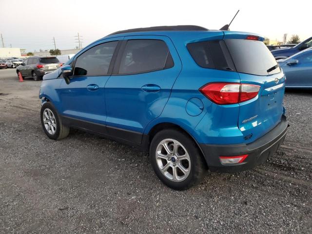 MAJ3S2GE4KC258498 - 2019 FORD ECOSPORT SE BLUE photo 2