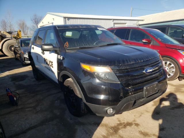 1FM5K8AR9FGA41850 - 2015 FORD EXPLORER POLICE INTERCEPTOR 黑色 照片 4