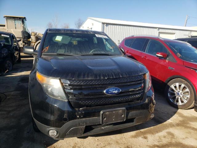 1FM5K8AR9FGA41850 - 2015 FORD EXPLORER POLICE INTERCEPTOR BLACK photo 5