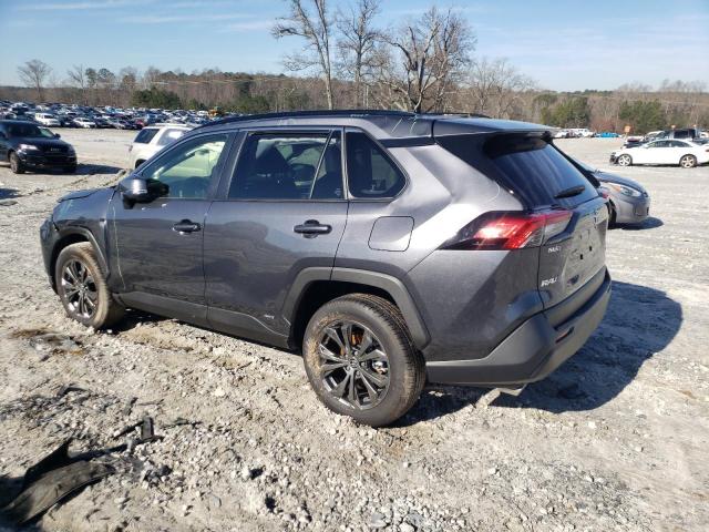 JTMB6RFV2ND076740 - 2022 TOYOTA RAV4 XLE PREMIUM GRAY photo 2