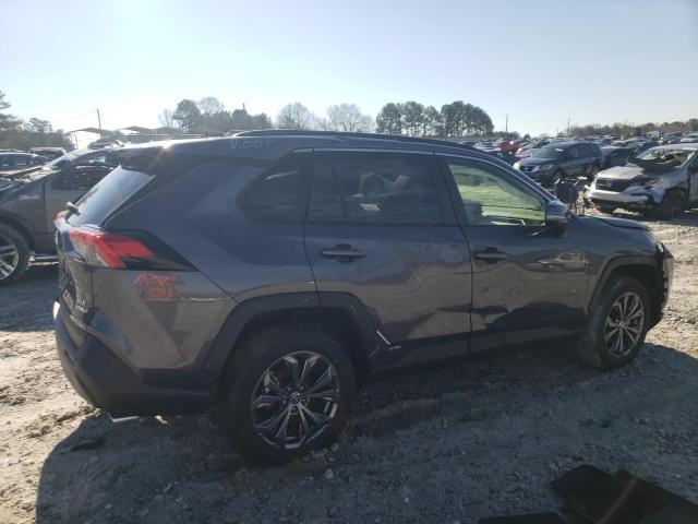 JTMB6RFV2ND076740 - 2022 TOYOTA RAV4 XLE PREMIUM GRAY photo 3