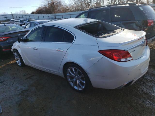 2G4GV5GV4C9150570 - 2012 BUICK REGAL GS თეთრი ფოტო 2