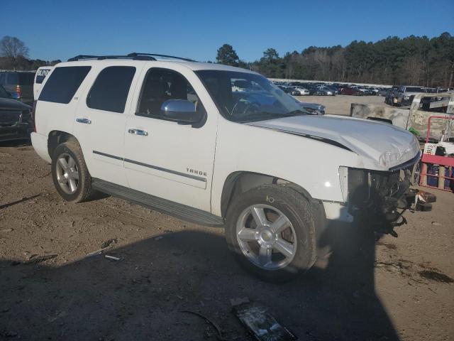 1GNUKCE01AR122912 - 2010 CHEVROLET TAHOE K1500 LTZ WHITE photo 4