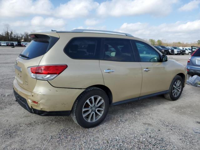 5N1AR2MM3DC656065 - 2013 NISSAN PATHFINDER S TAN photo 3