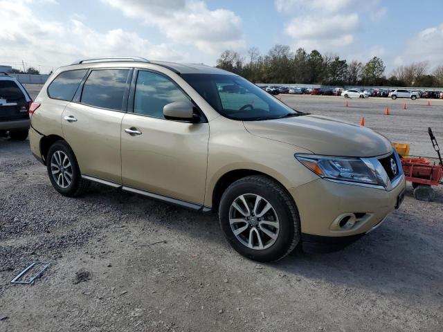 5N1AR2MM3DC656065 - 2013 NISSAN PATHFINDER S TAN photo 4